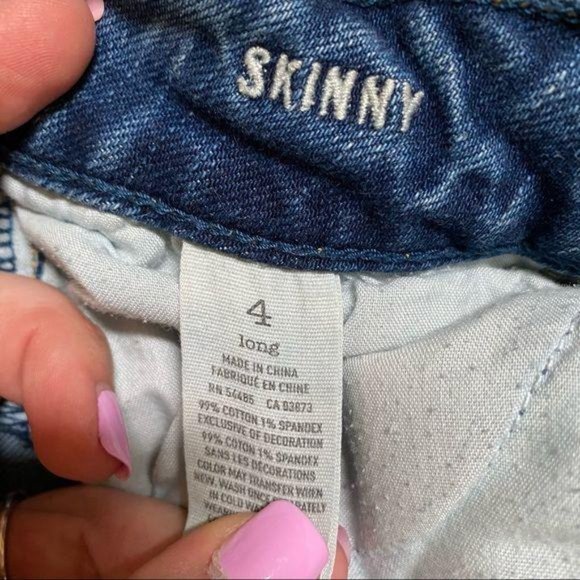 American Eagle skinny jeans | size 4 long - Picture 3 of 6